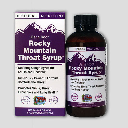 Rocky Mountain Throat Syrup 4oz.