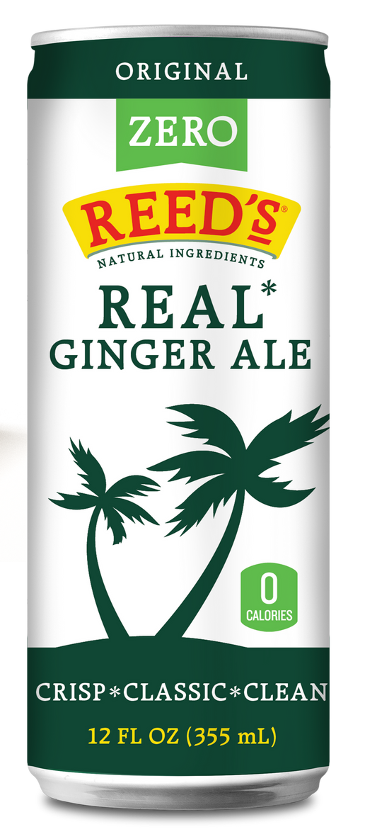 Real Ginger Ale Zero Sugar 12oz. 1 Count