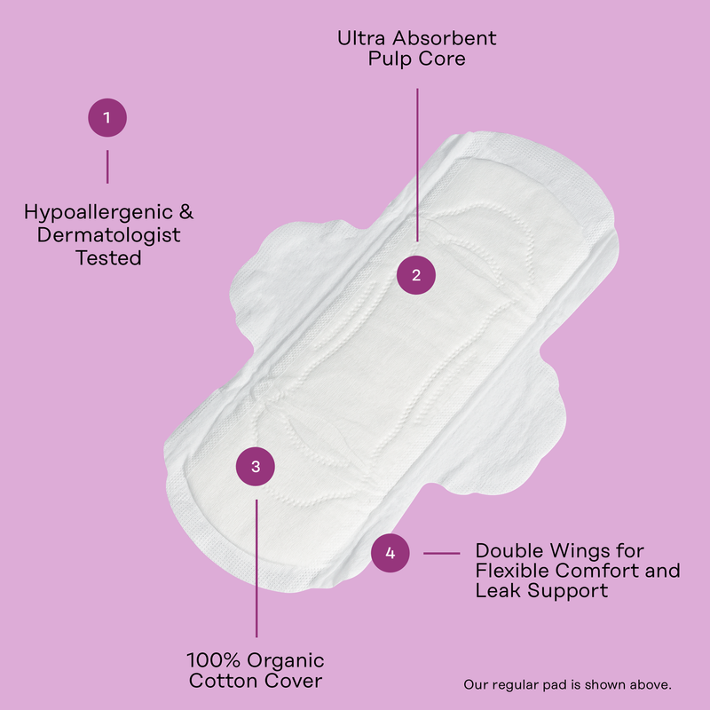 Organic Cotton Cover Regular 20 Count