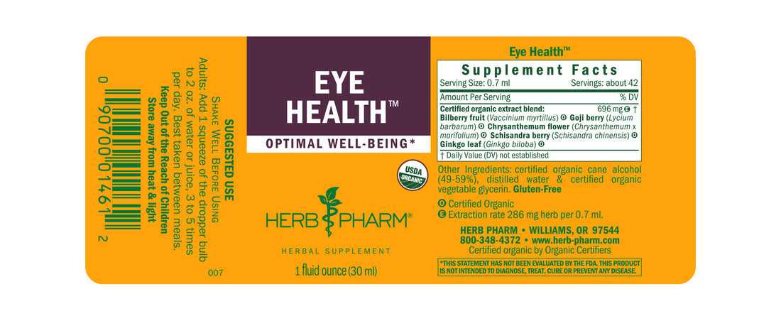 Eye Health 1oz.