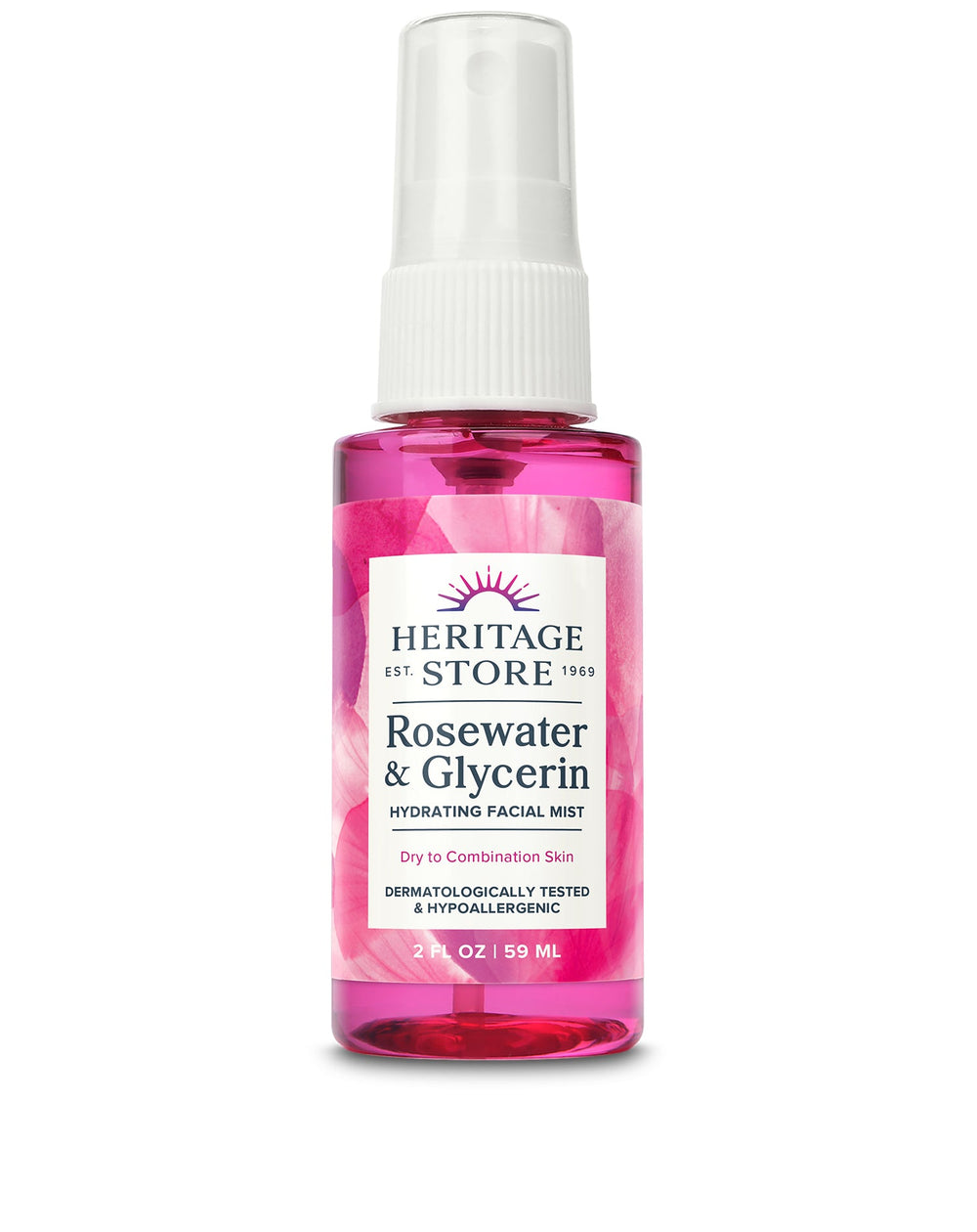 Rosewater & Glycerin Spray  2 oz.
