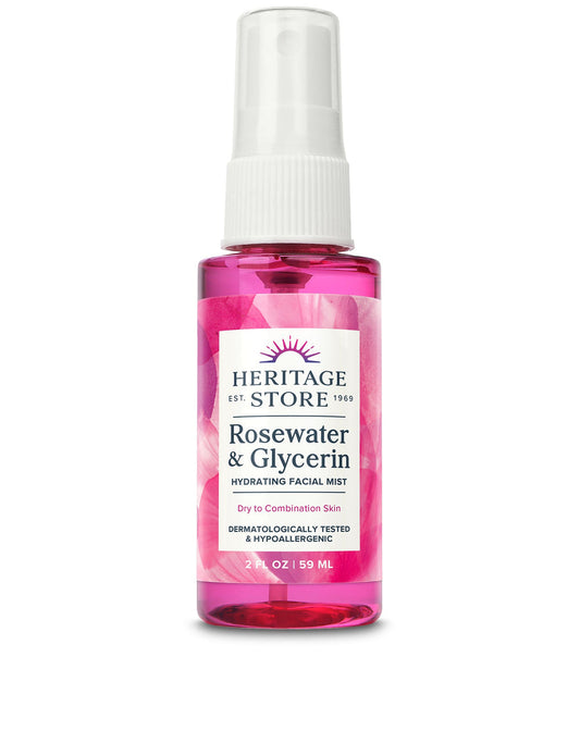 Rosewater & Glycerin Spray  2 oz.