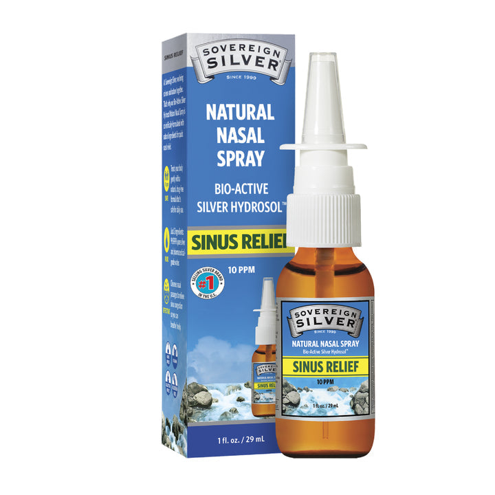 Bio Active Silver Hydrosol 10 ppm Travel Nasal Spray