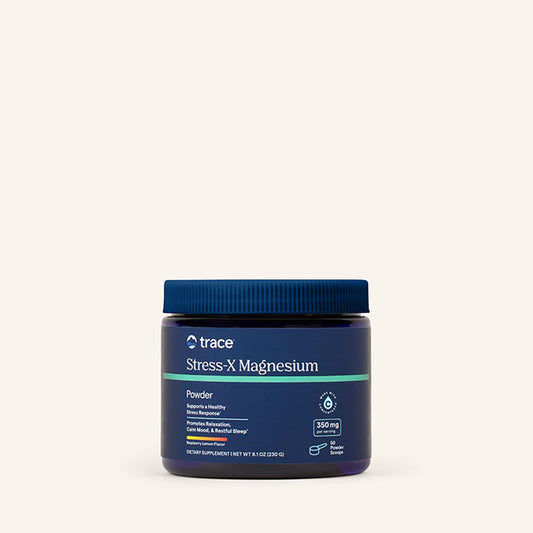 Stress X Magnesium Powder Raspberry Lemon 50 Servings
