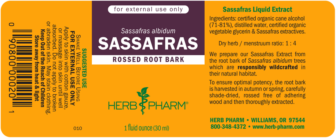 Sassafras Extract 1oz.