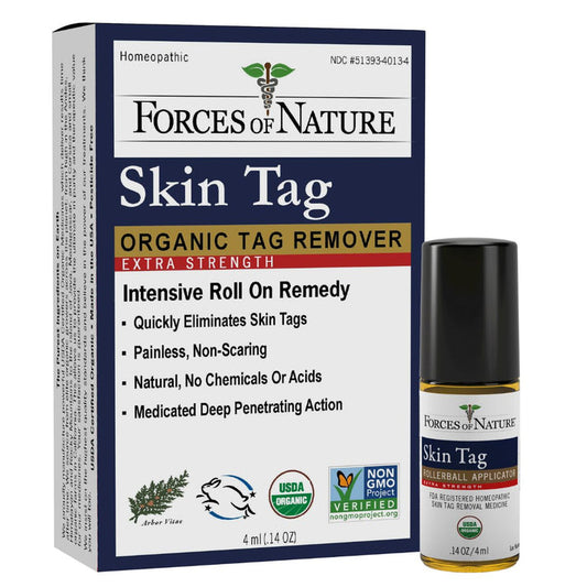 Organic Skin Tag Control Extra Strength Roll-On 4ml.