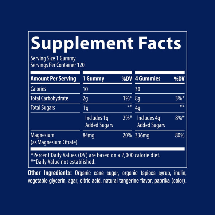 Magnesium Gummies Watermelon 120 Count