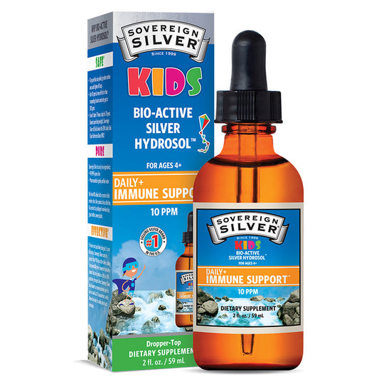 Kids bio-Active Silver Hydrosol 10 ppm Dropper Top 2oz.