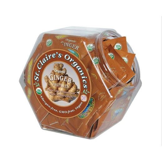 Organic Ginger Pastilles .42oz. Pocket Size 1 Count