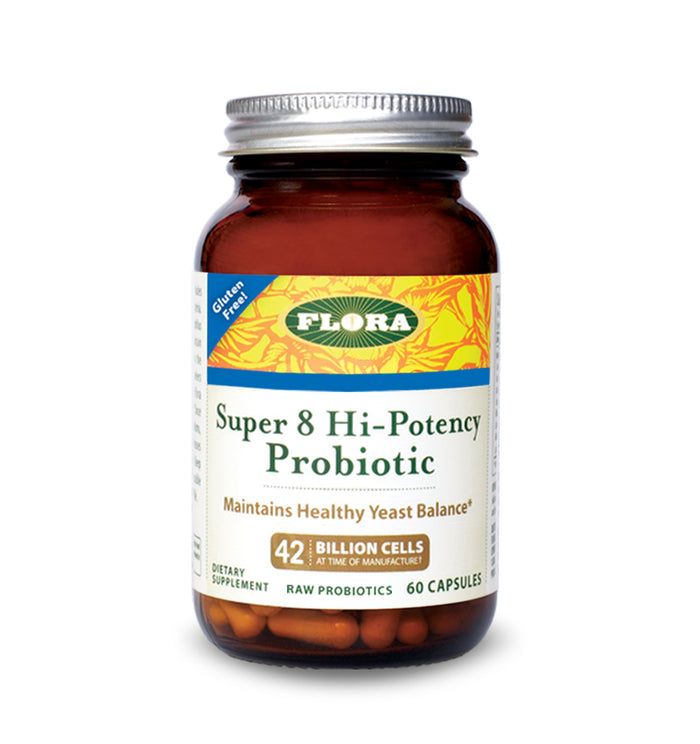 Super 8 Hi Potency Probiotic 60 Count