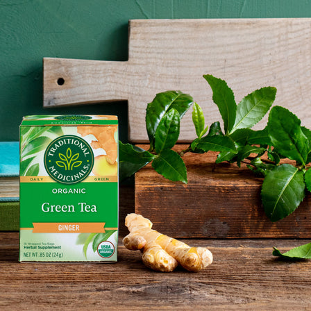 Organic Green & Ginger Tea 16 Count