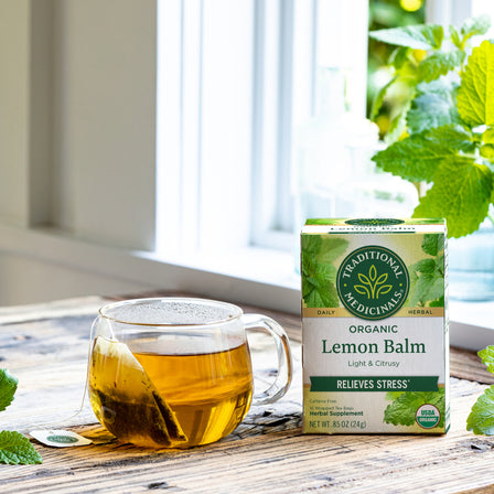 Organic Lemon Balm Tea 16 Count