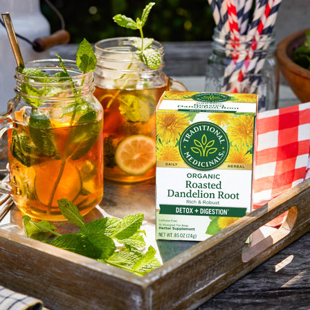 Organic Roasted Dandelion Root Tea 16 Count