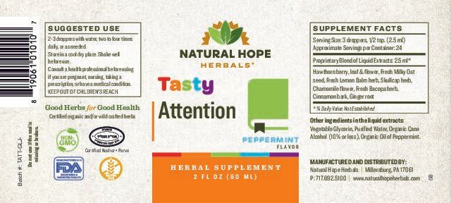 Tasty Attention Tincture 2oz.