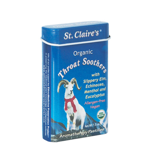 Organic Throat Soothers 45 Count