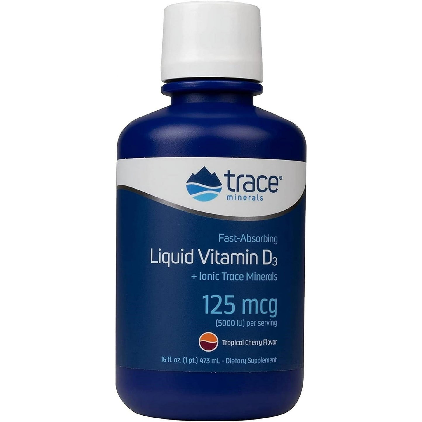 Liquid Vitamin D3 5000 IU Vegetarian Cherry