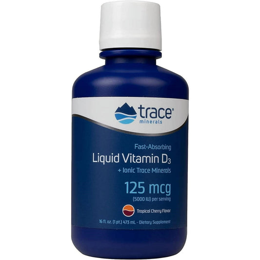 Liquid Vitamin D3 5000 IU Vegetarian Cherry