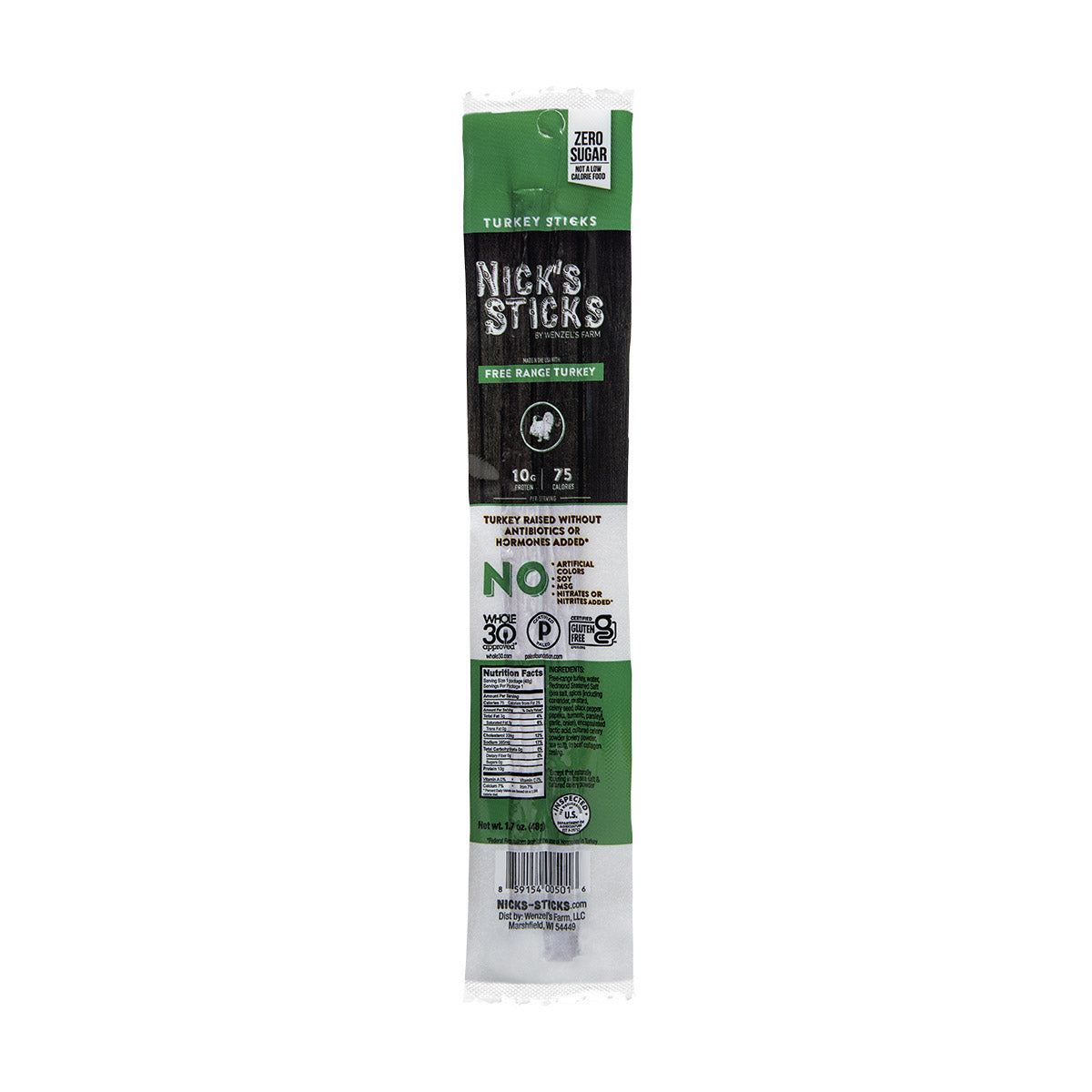 Free Range Turkey Sticks  2 Count