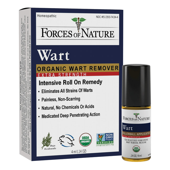 Organic Wart Remover Extra Strength Roll On 4ml.