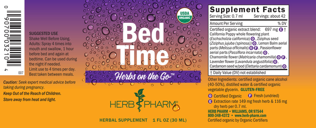 Bed Time Spray 1oz.