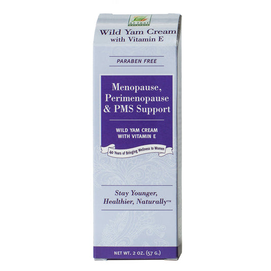 Wild Yam Cream W/Vitamin E 2oz.