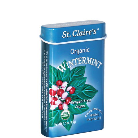 Organic Wintermint Pastilles 45 Count