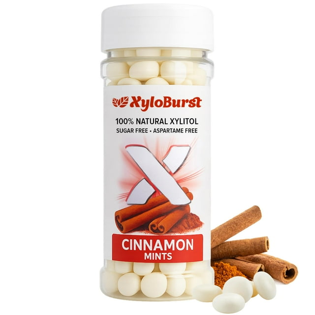 Cinnamon Xylitol Mints