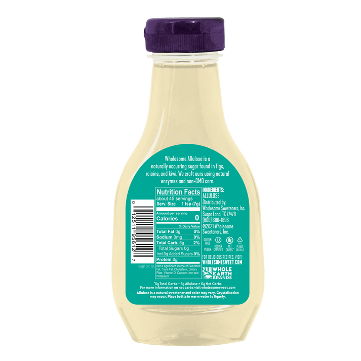 Allulose Liquid Zero Calorie Sweetener 11.5oz.