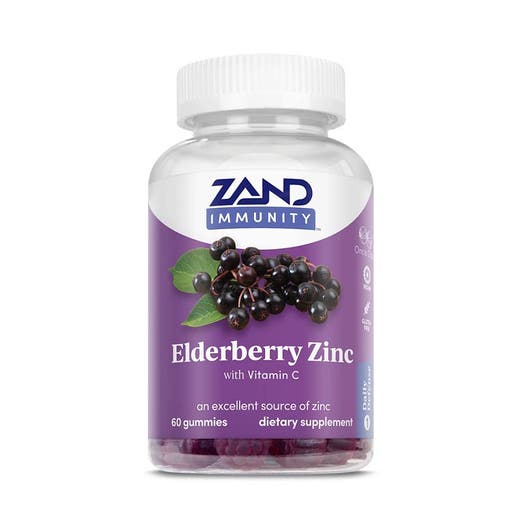 Elderberry Zinc W/Vitamin C Gummies 60 Count
