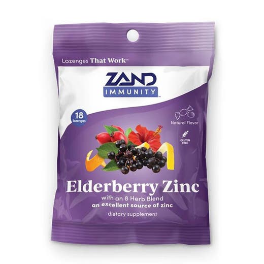 Elderberry Zinc Lozenges 18 Count