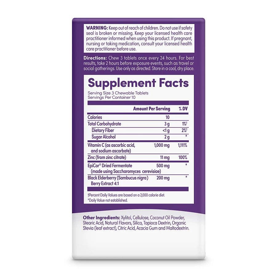 Immune Fast Elderberry Chewable 30 Count