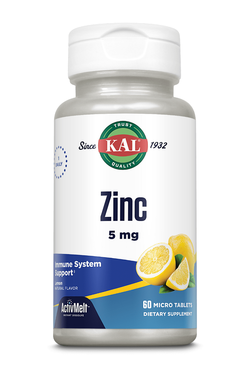 Zinc Activmelt 5mg 60 Count