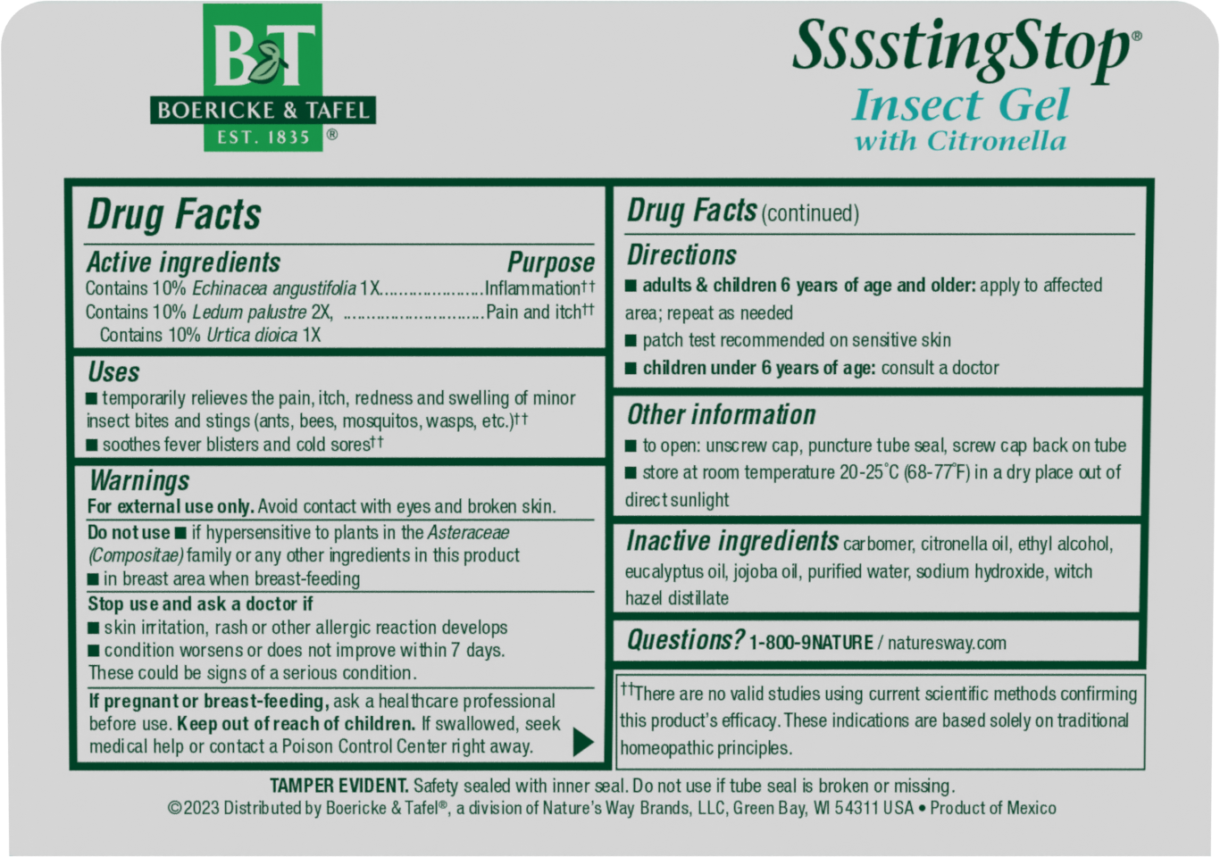 Gel SSSSting Stop