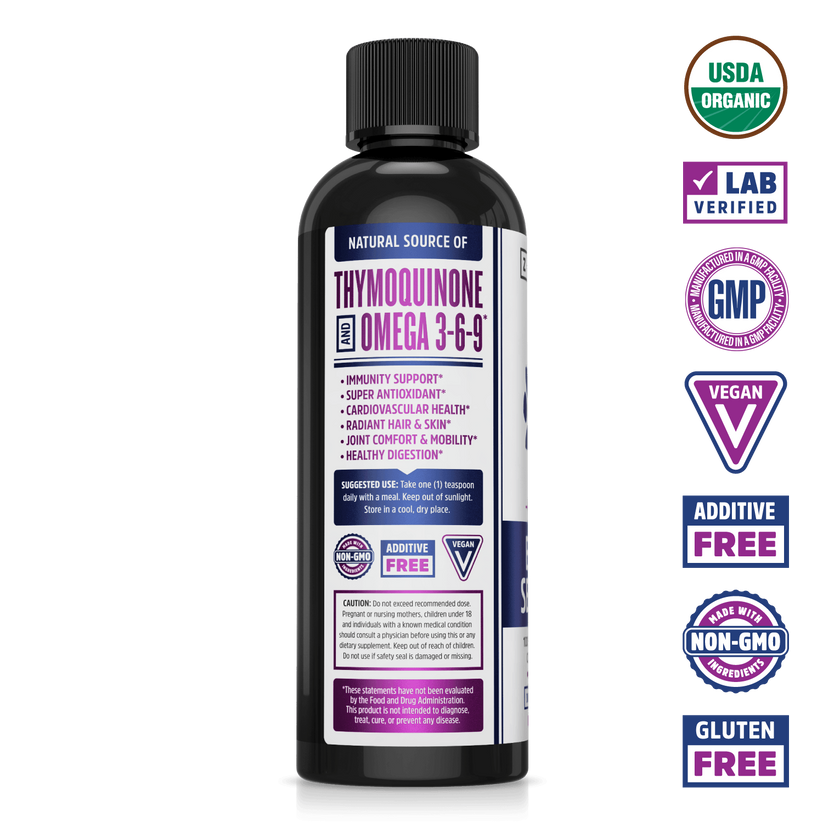 Organic Black Seed Oil Liquid