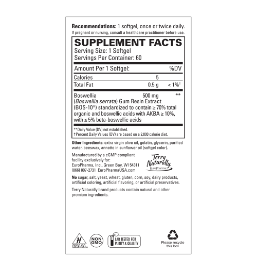 BosMed 500 Extra Strength 60 Count
