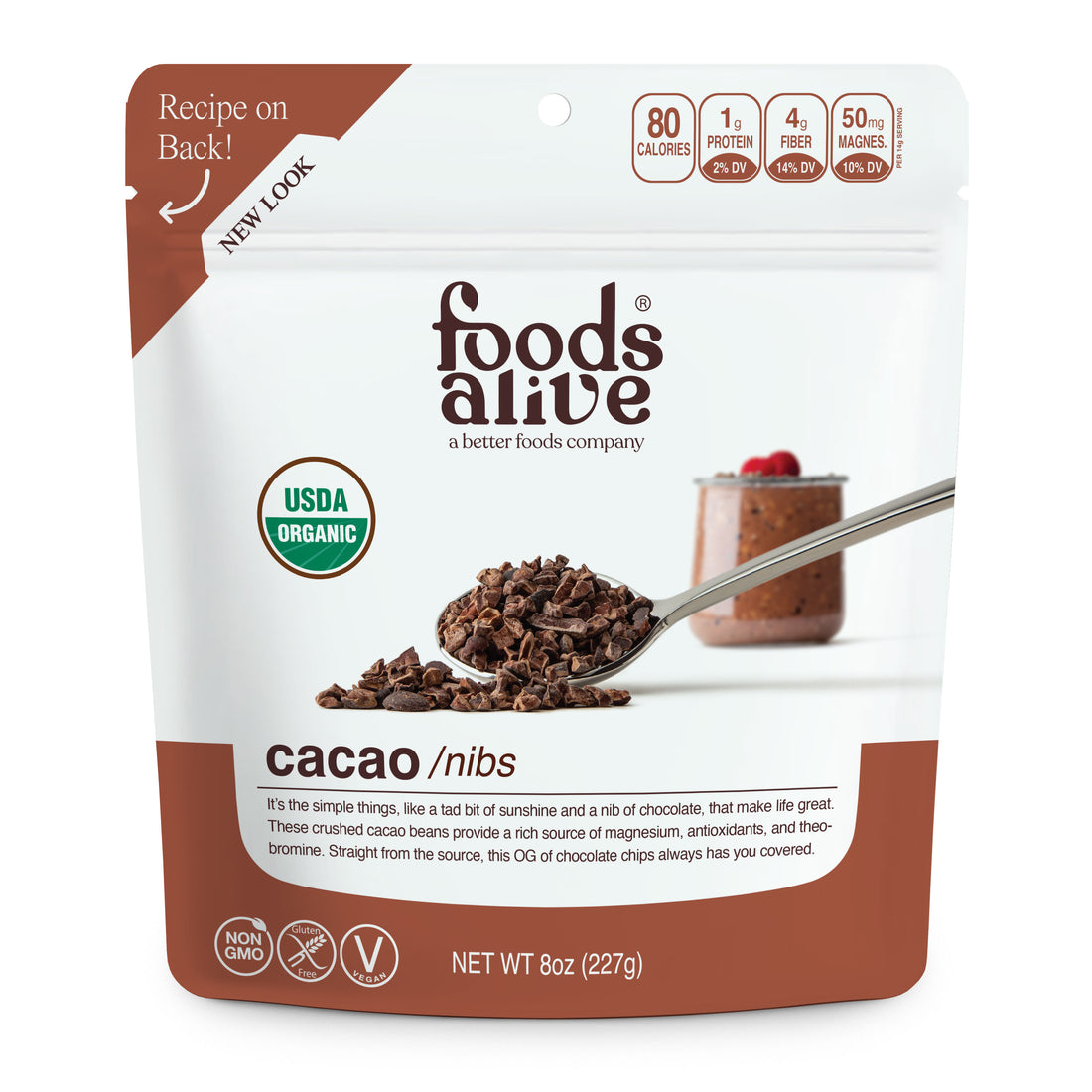 Organic Cacao Nibs (Indonesian) Raw