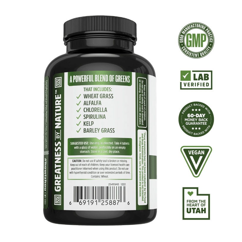 Total Greens 120 Count