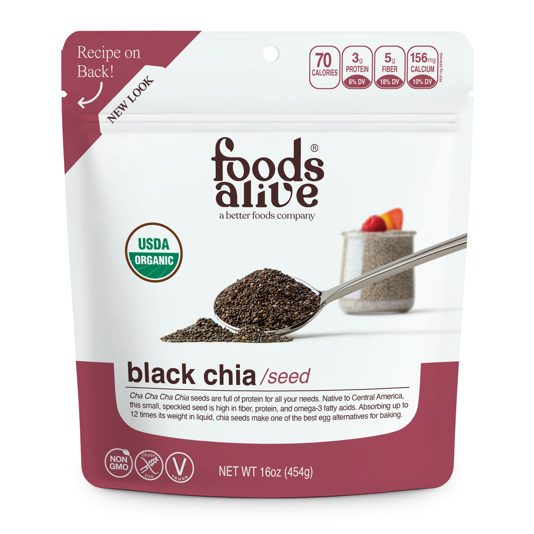 Organic Black Chia Seeds