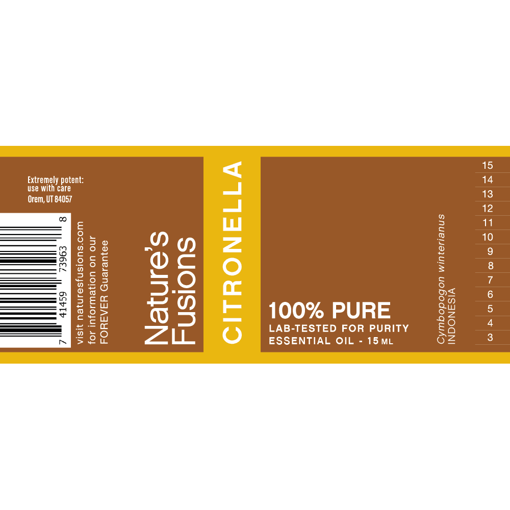 Citronella Essential Oil 15ml