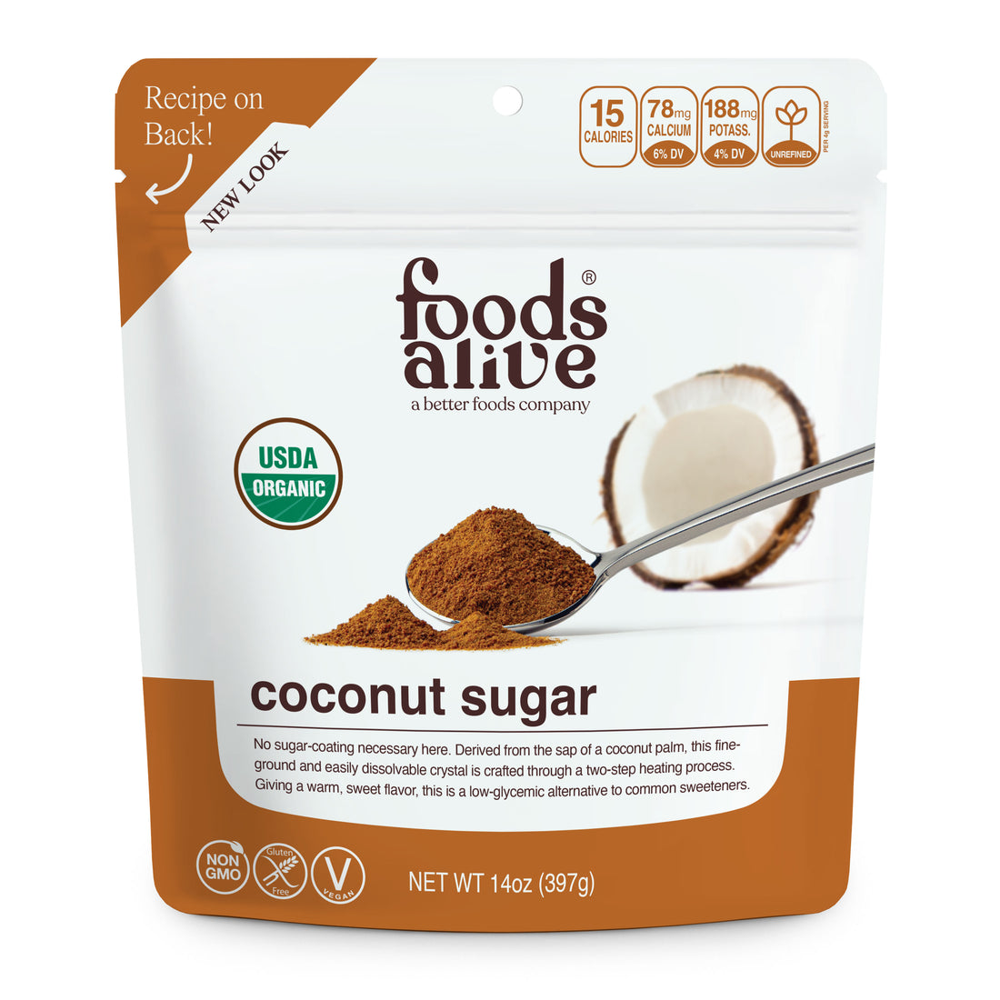 Organic Coconut Sugar Crystals Raw