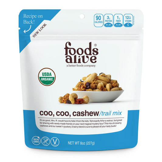 Coo, Coo, Cashew Mix/Trail Mix 8oz.