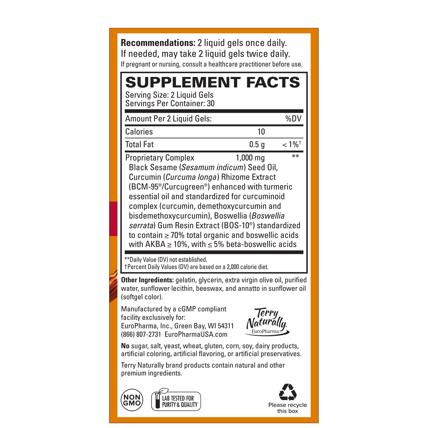 Curamed Acute Pain Relief 60 Count