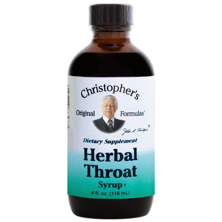 Herbal Throat Syrup 4oz.