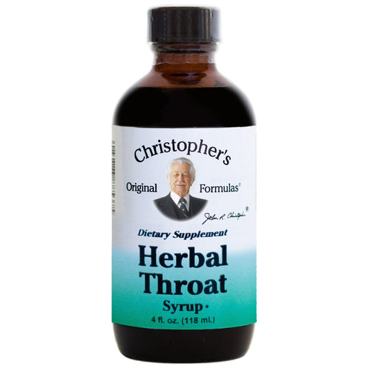 Herbal Throat Syrup 4oz.