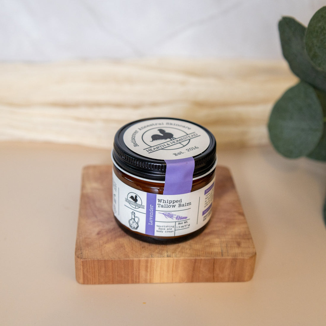 Ancestral Tallow Balm Lavender 1.3oz.