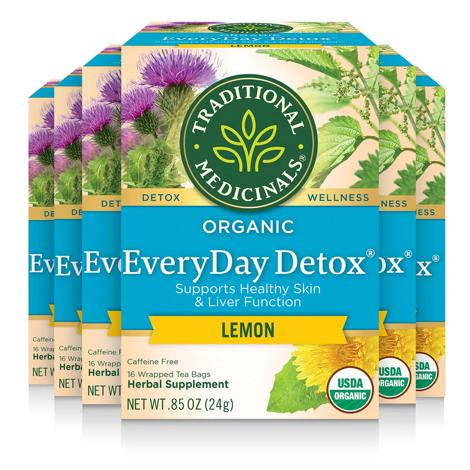 Organic EveryDay Detox Lemon Tea 16 Count