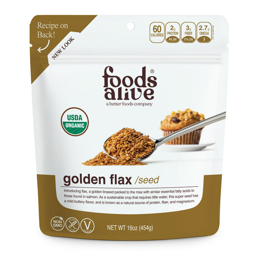 Organic Golden Flax Seeds