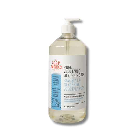 Pure Vegetable Glycerine Soap 32oz.