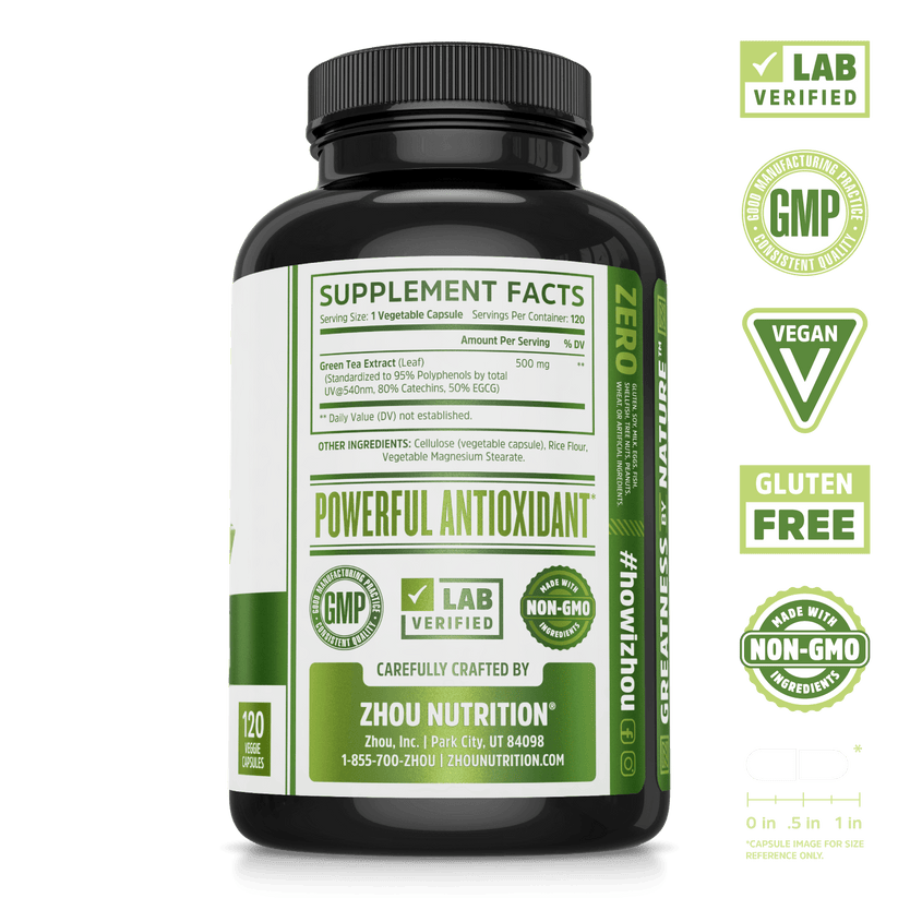 Green Tea Extract 120 Count