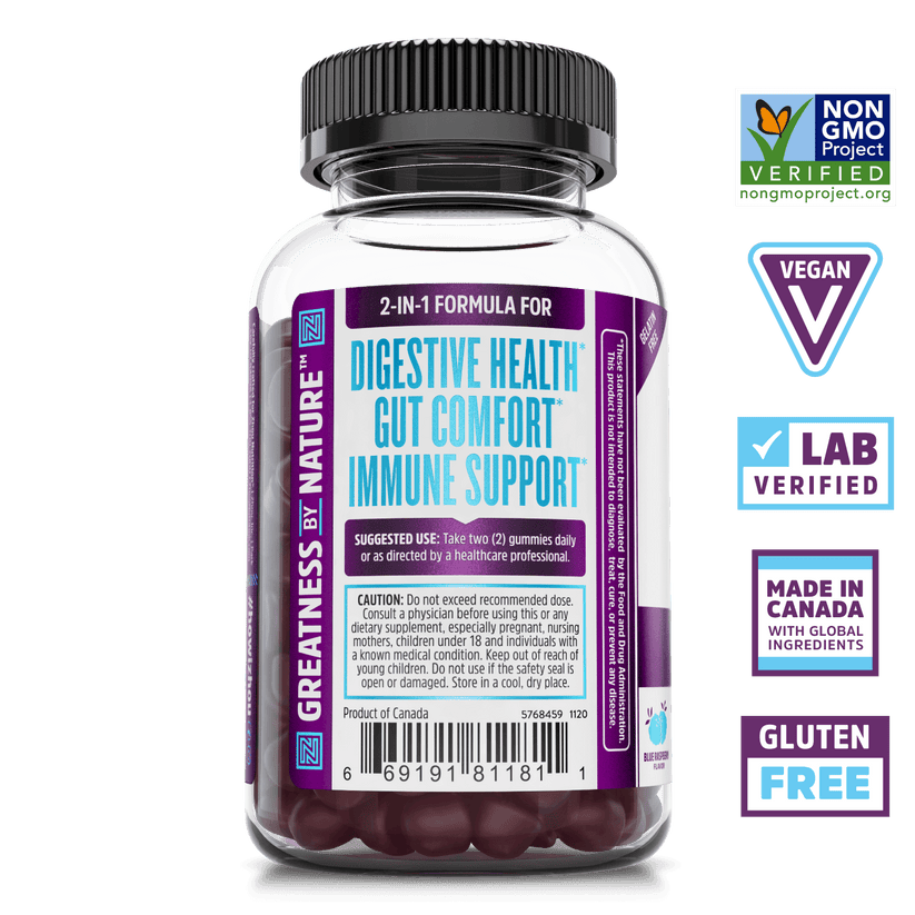 Gut Guru Probiotic Gummies 60 Count